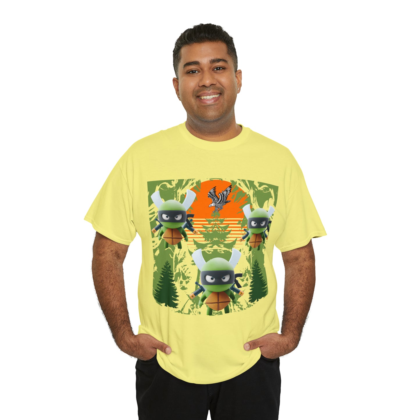 Unisex Heavy Cotton Tee The return of the three ninjas