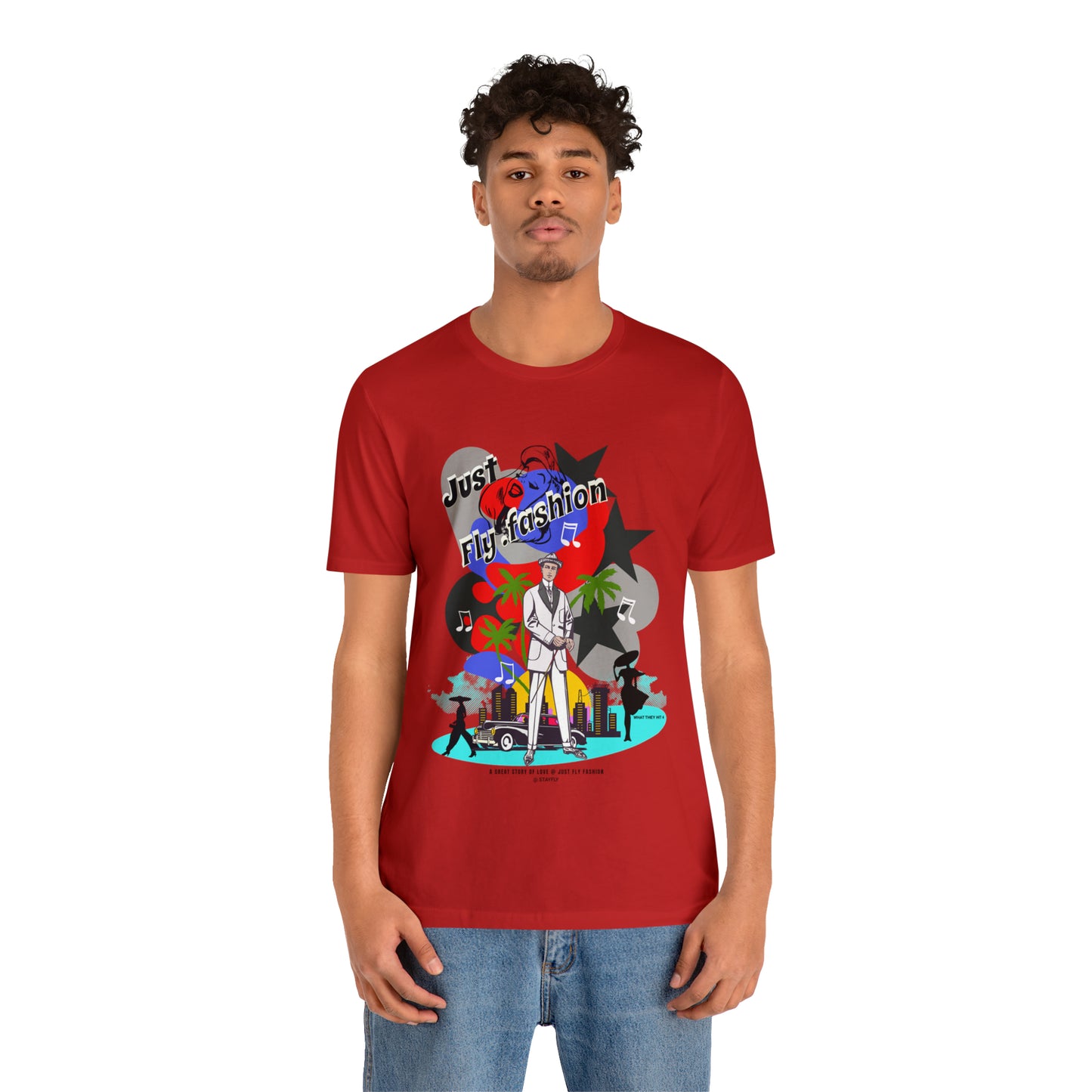 Unisex Jersey Short Sleeve Tee A GREAT STORY OF LOVE