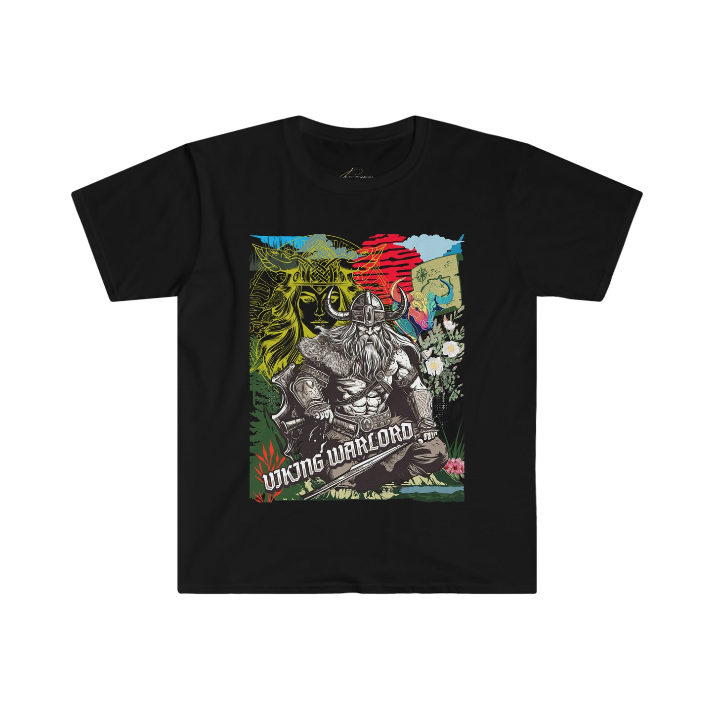 Unisex Softstyle T-Shirt Viking Warlord