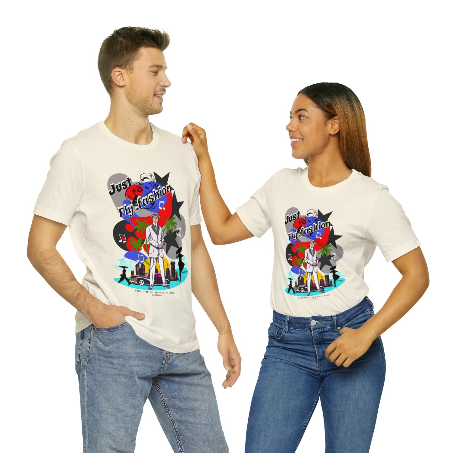 Unisex Jersey Short Sleeve Tee A GREAT STORY OF LOVE