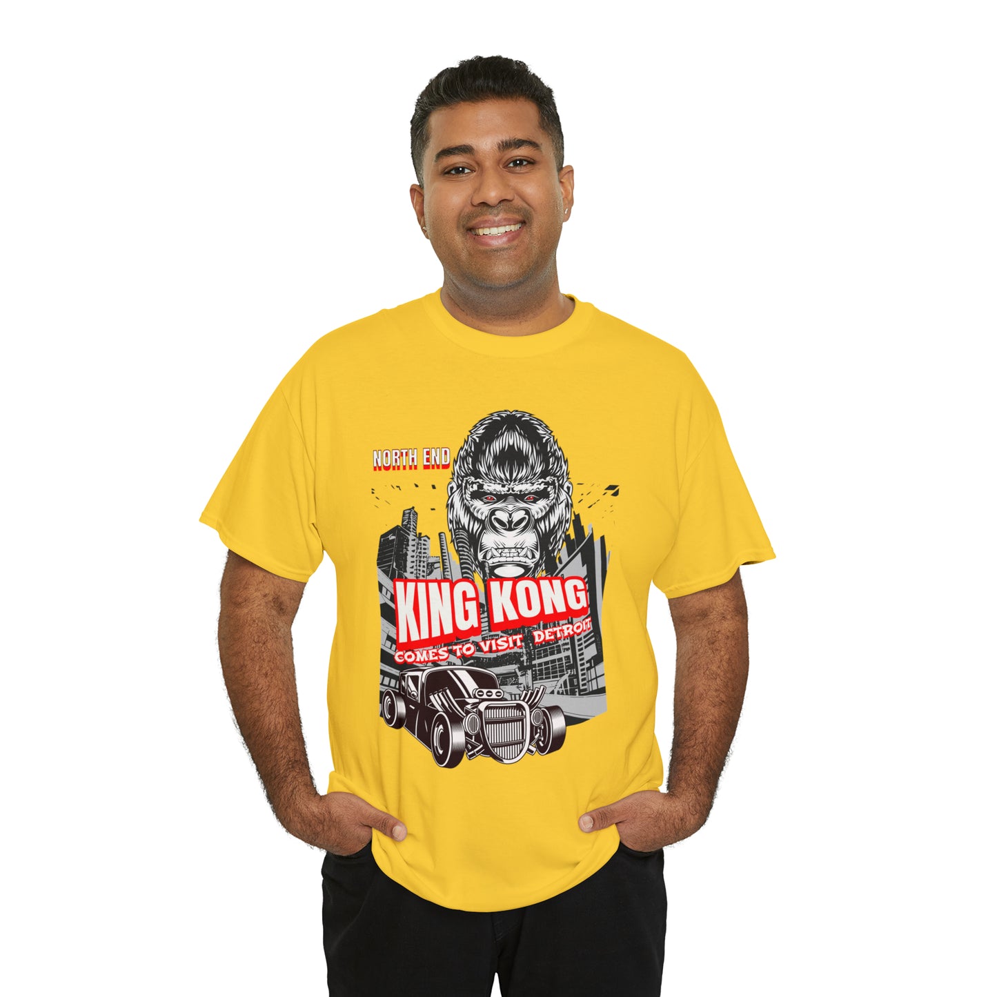 Unisex Heavy Cotton Tee NORTH END KONG
