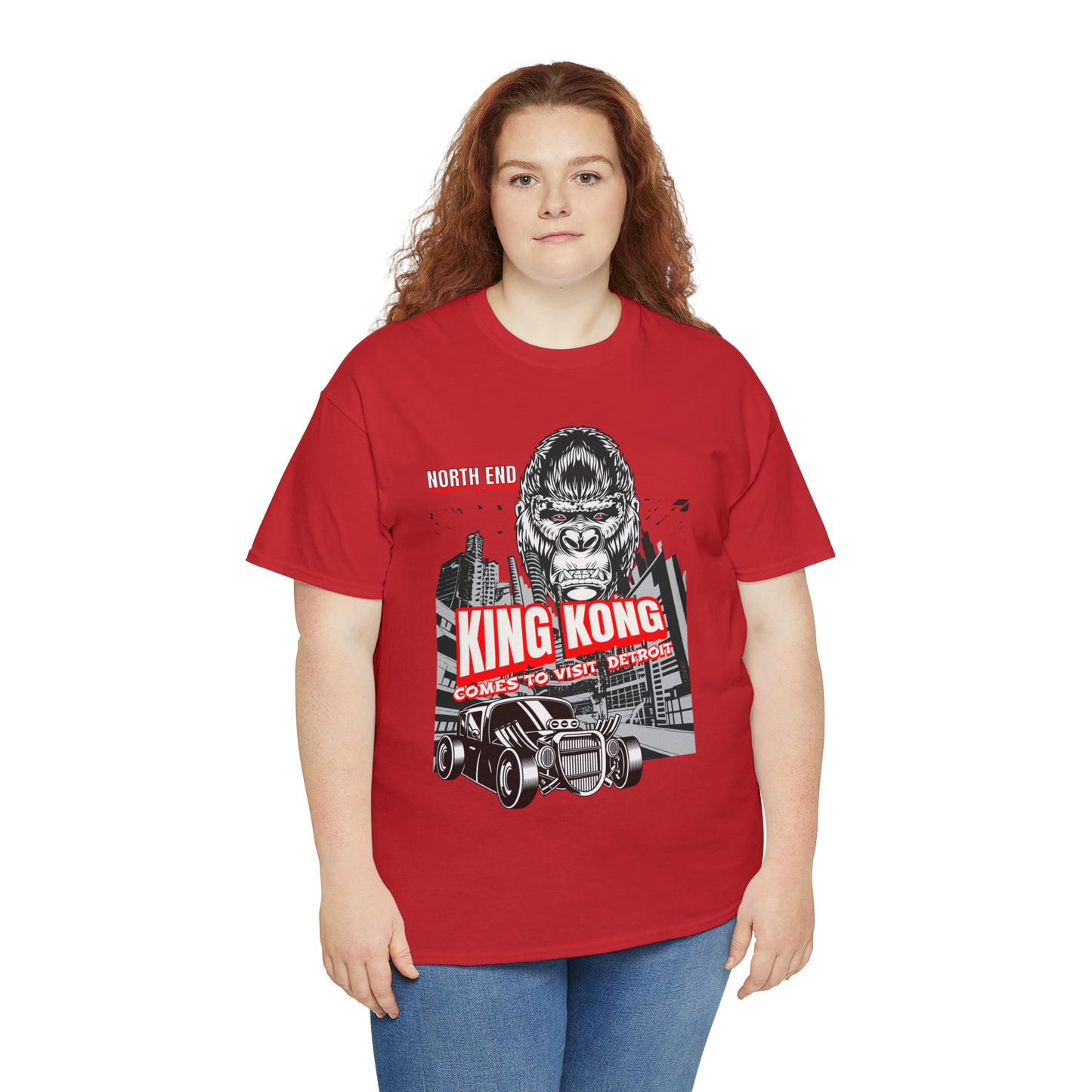 Unisex Heavy Cotton Tee NORTH END KONG
