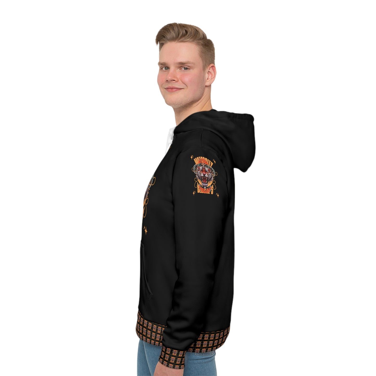 Men's Hoodie (AOP) MotorCity Bengal's