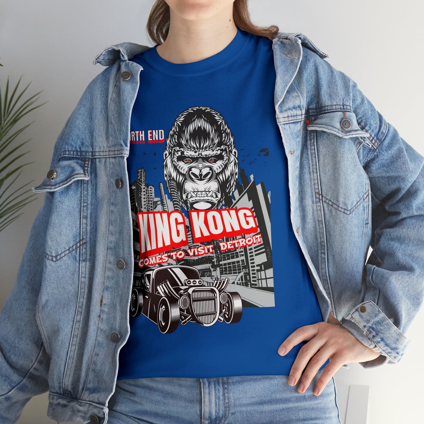 Unisex Heavy Cotton Tee NORTH END KONG