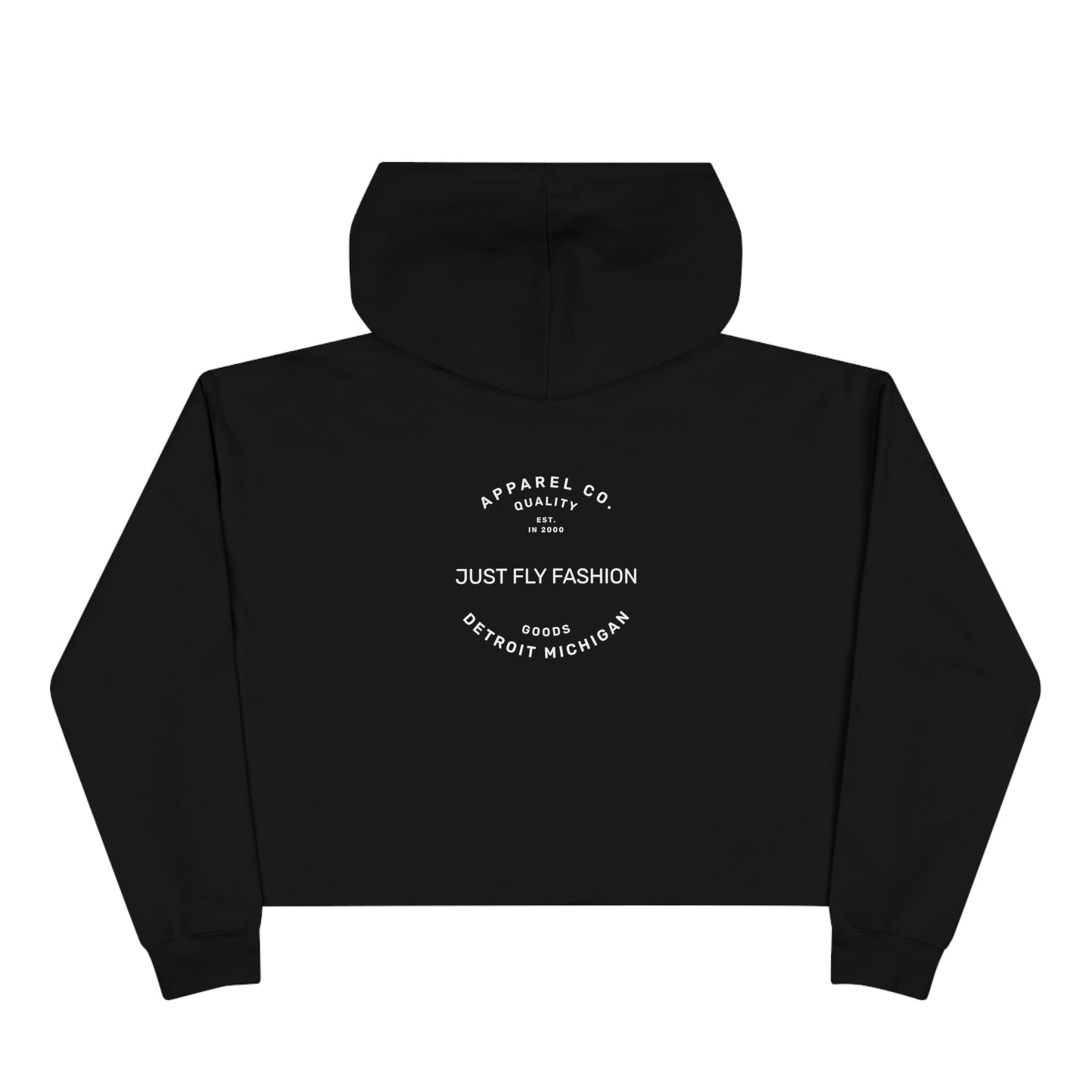 Crop Hoodie Just Fly Fashion