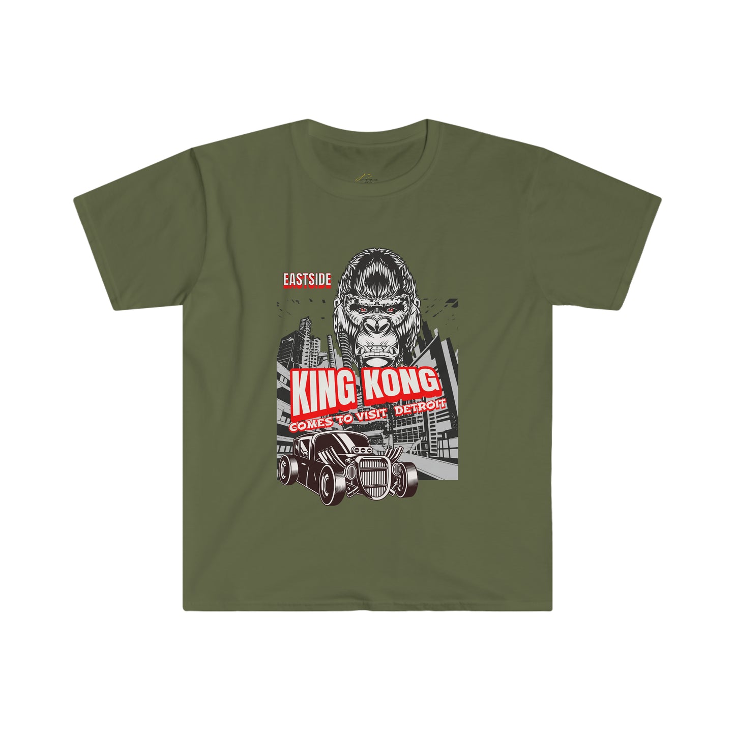 Unisex Softstyle T-Shirt EASTSIDE KONG