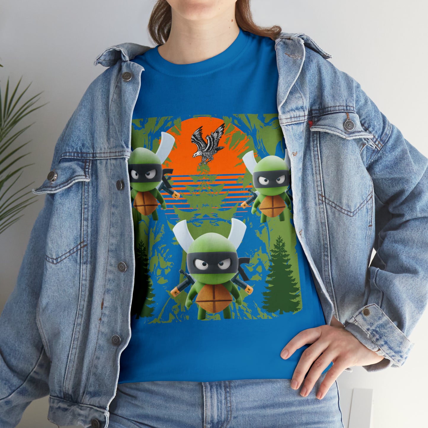 Unisex Heavy Cotton Tee The return of the three ninjas