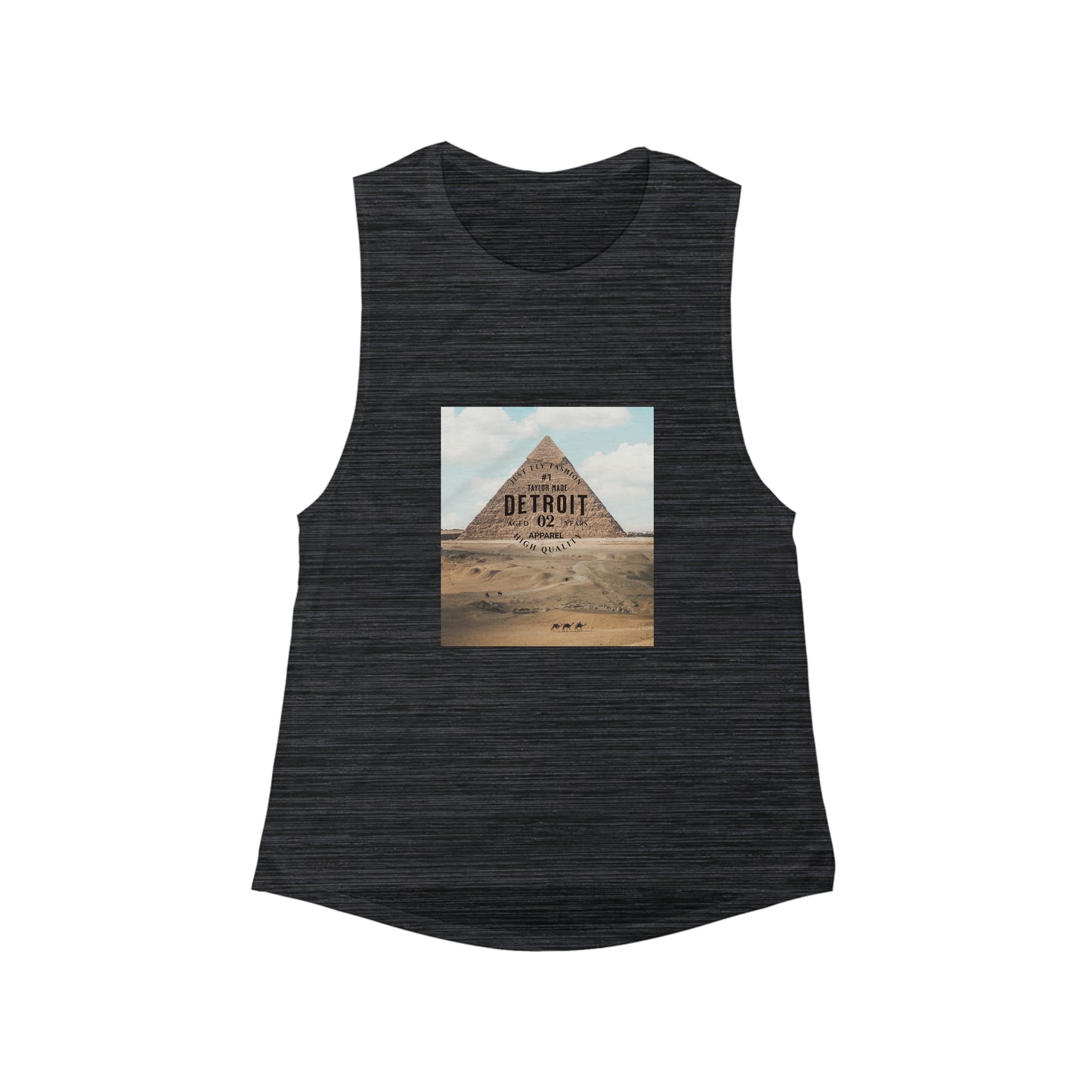 Women's Flowy Scoop Muscle Tank justflyfashion
