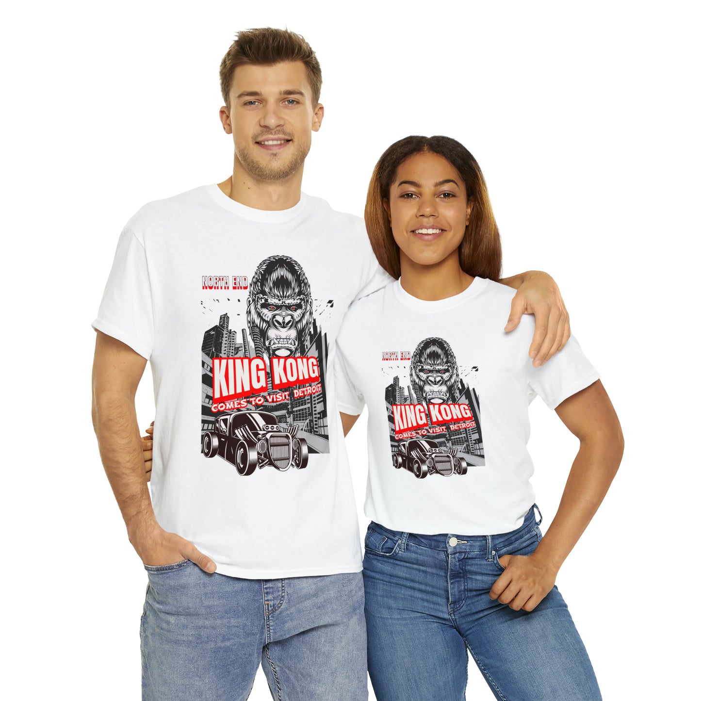Unisex Heavy Cotton Tee NORTH END KONG