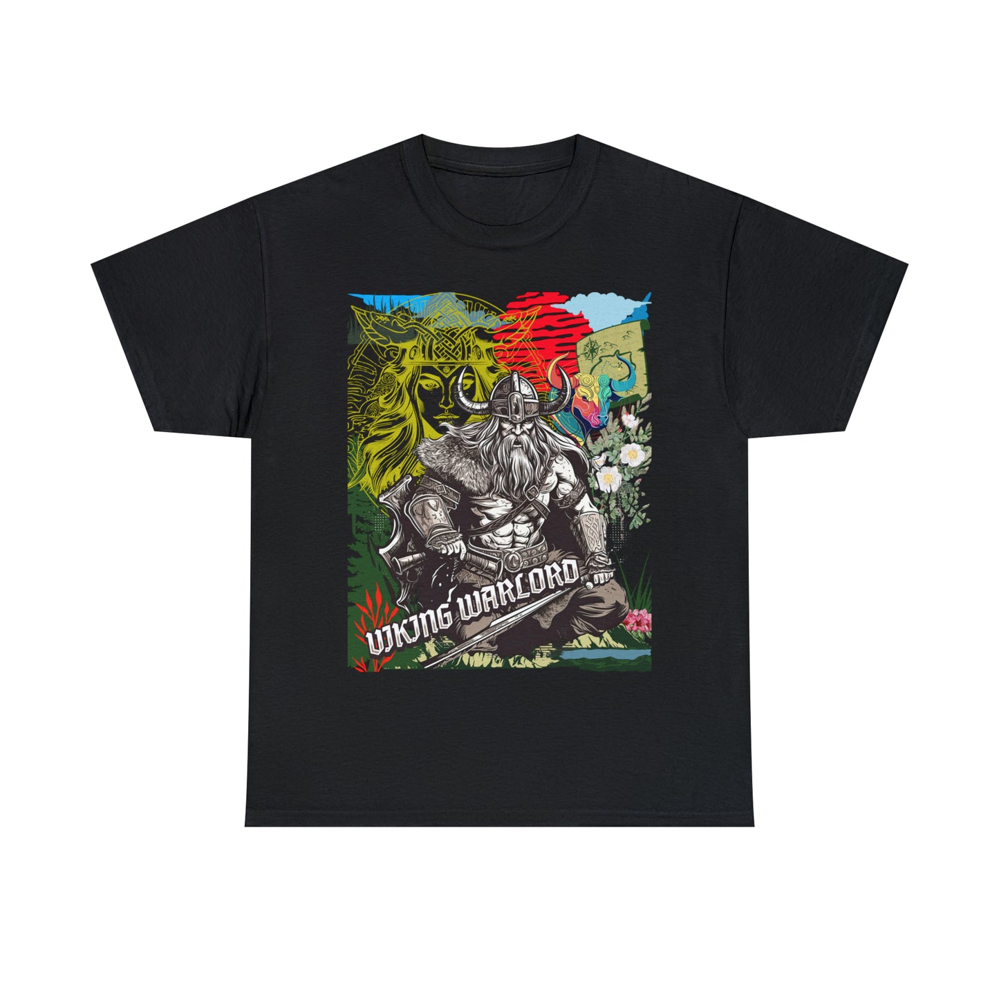 Unisex Heavy Cotton Tee  VIKING WARLORD