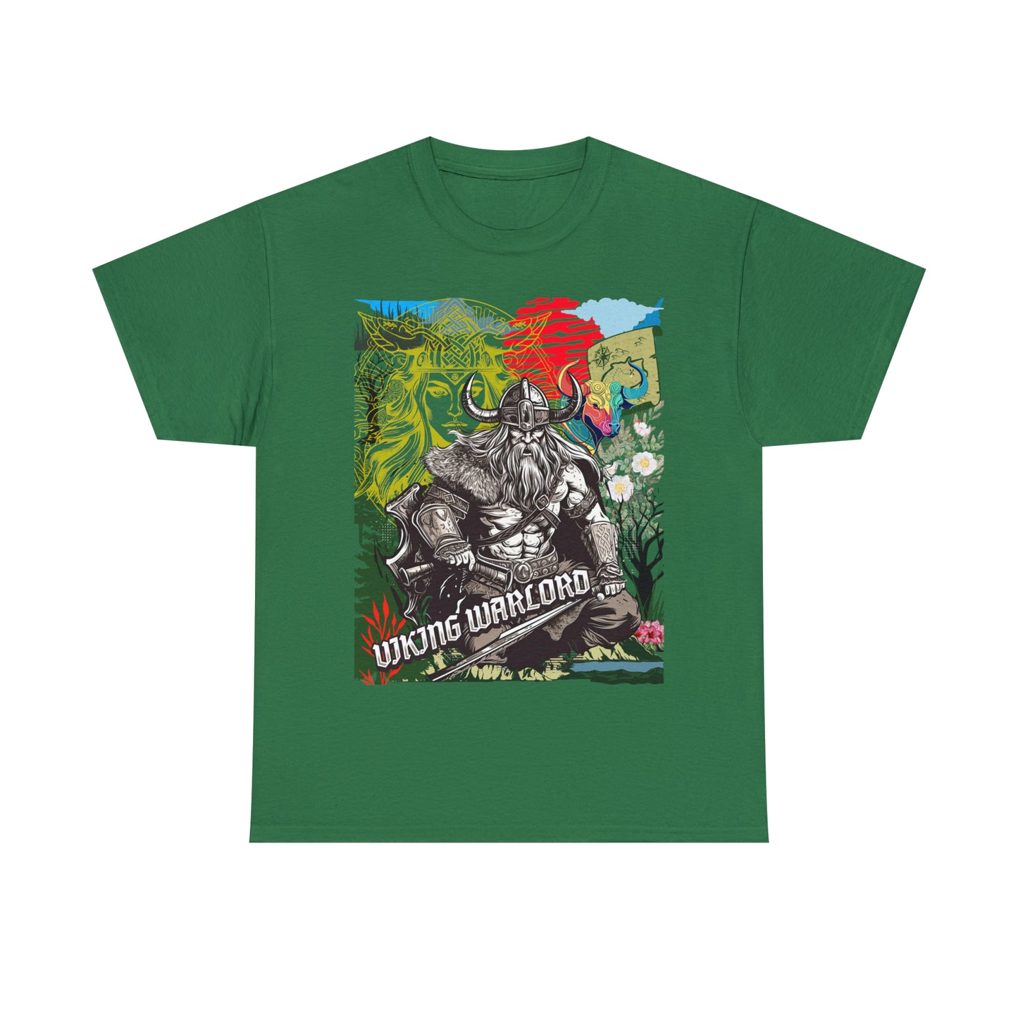 Unisex Heavy Cotton Tee  VIKING WARLORD