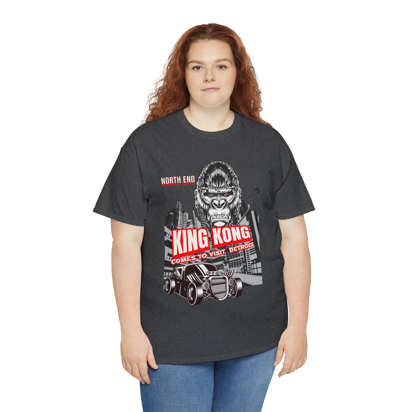 Unisex Heavy Cotton Tee NORTH END KONG