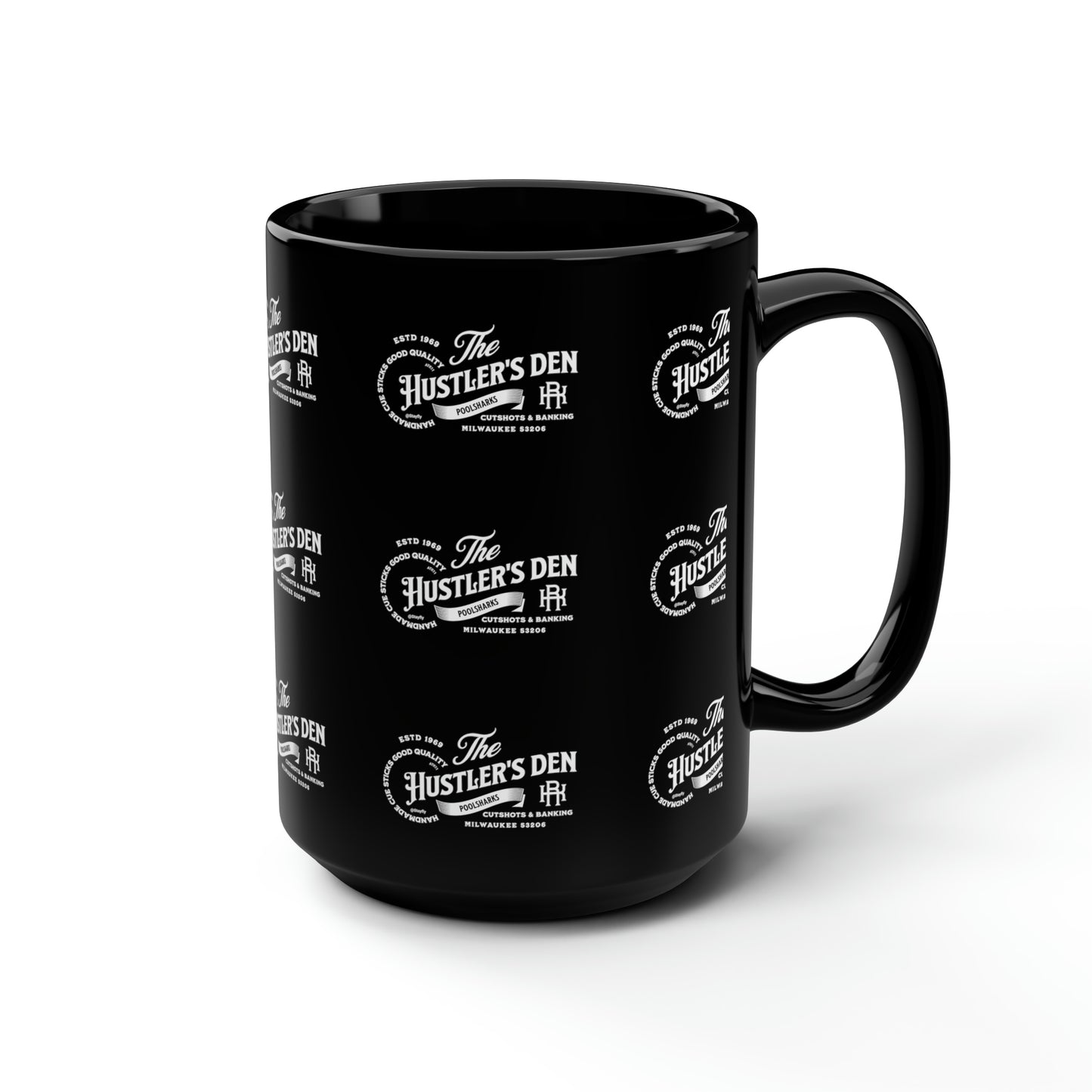 Black Mug, 15oz