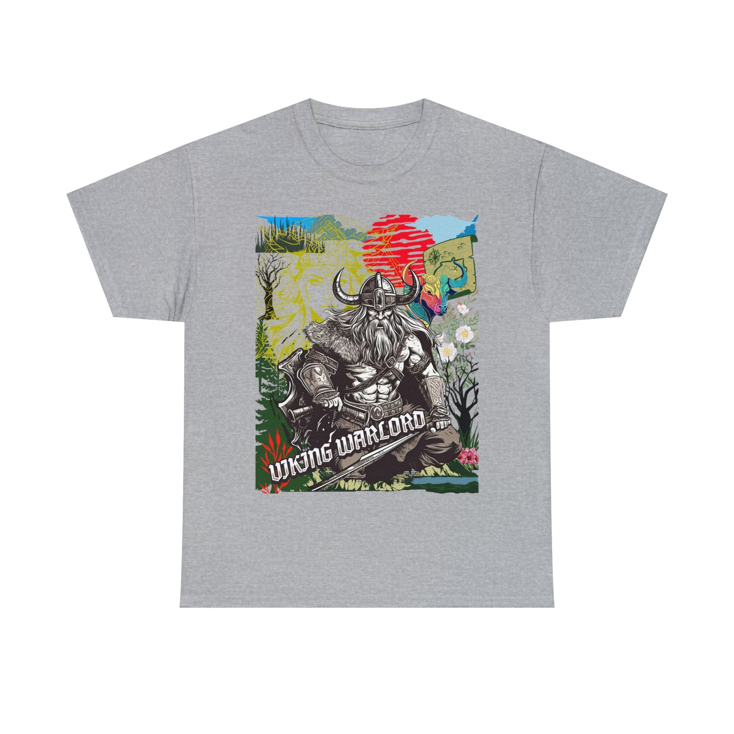 Unisex Heavy Cotton Tee  VIKING WARLORD