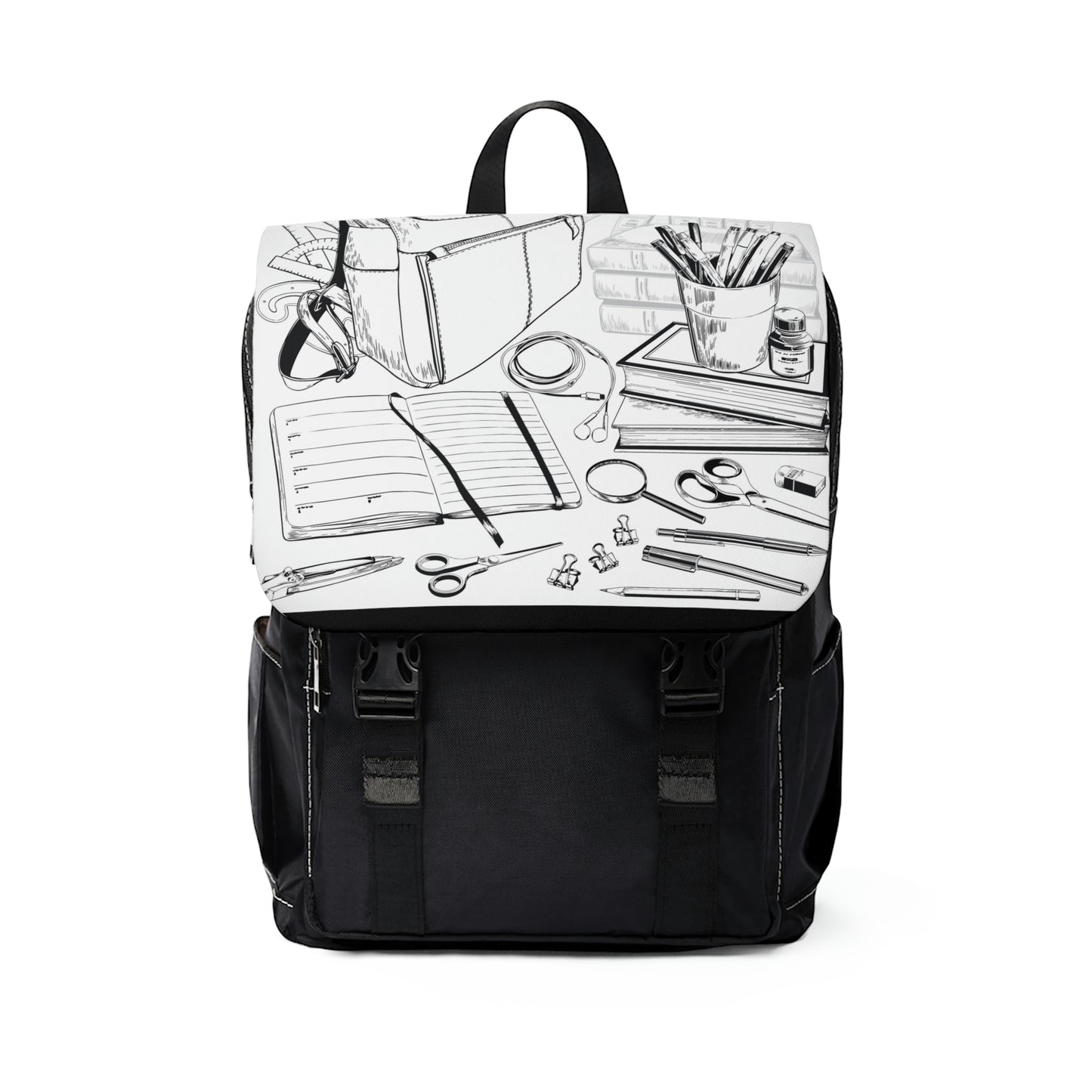 Unisex Casual Shoulder Backpack