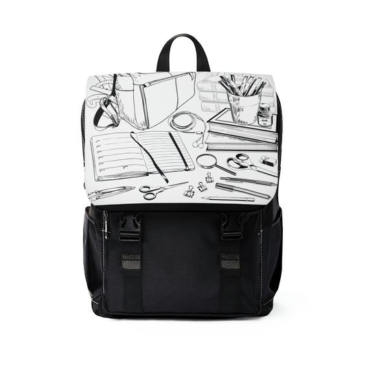 Unisex Casual Shoulder Backpack