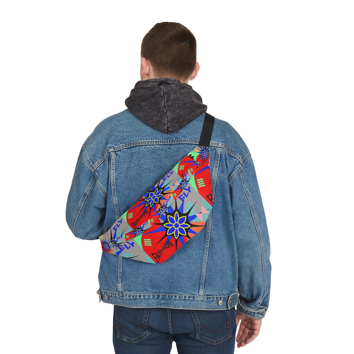 Large Fanny Pack STAR FLOWER