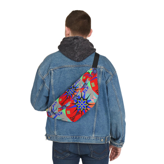 Large Fanny Pack STAR FLOWER