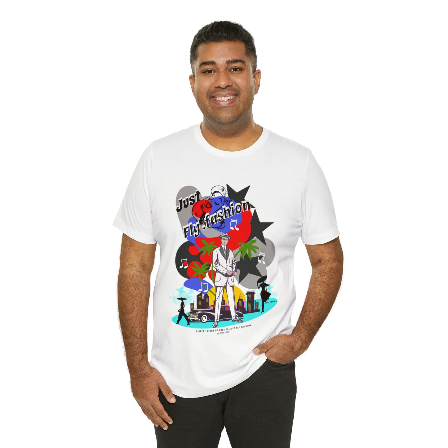 Unisex Jersey Short Sleeve Tee A GREAT STORY OF LOVE
