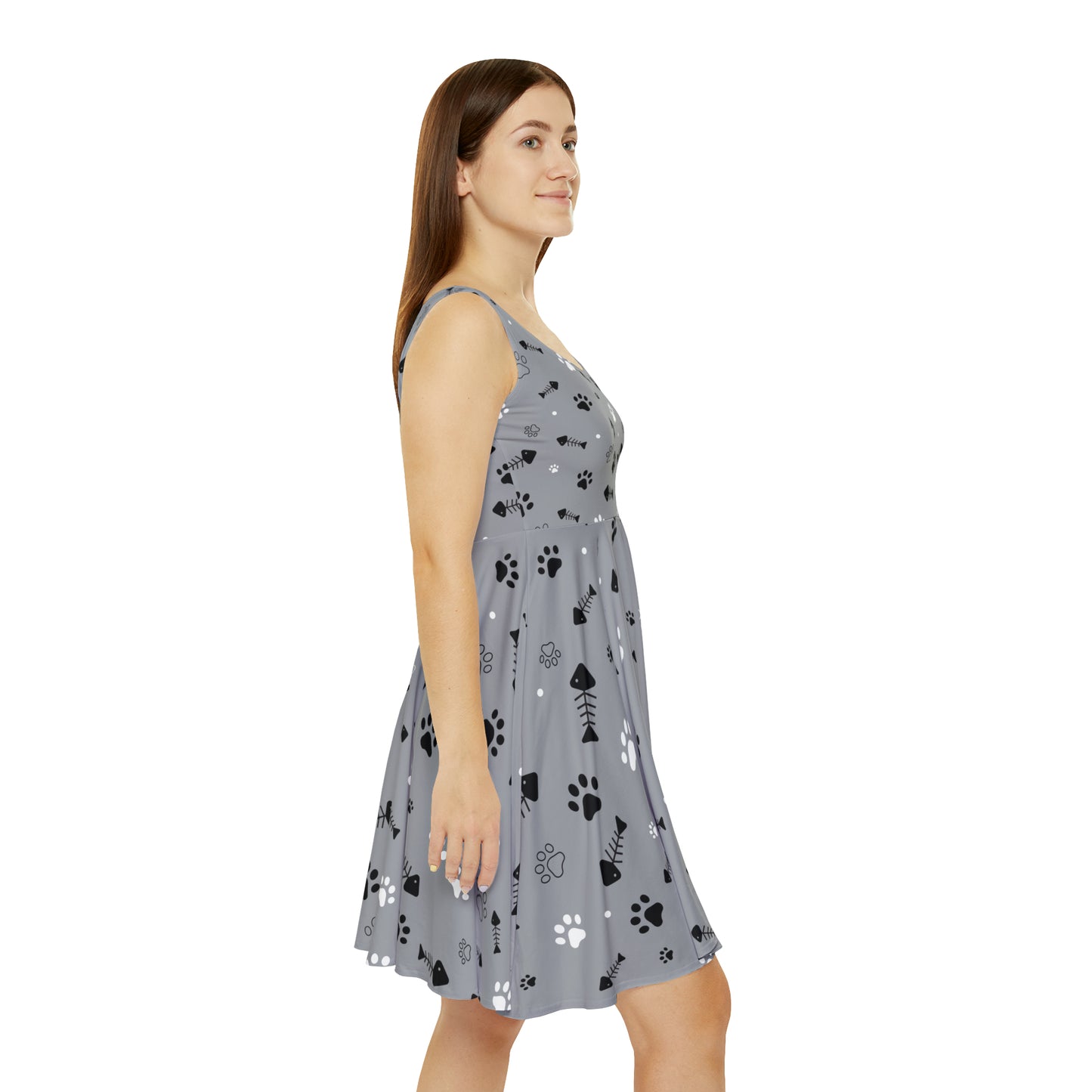Women's Skater Dress (AOP) JUSTFLYFASHION PATTERN