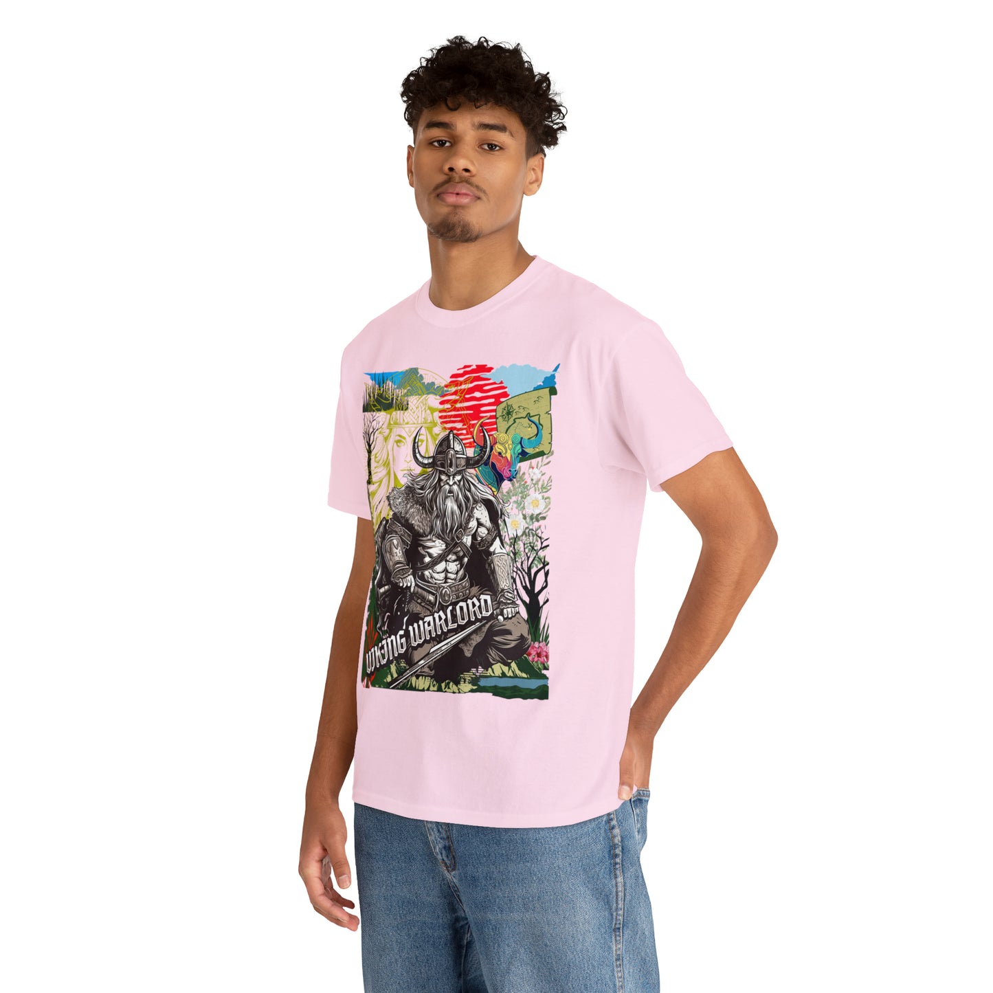 Unisex Heavy Cotton Tee  VIKING WARLORD