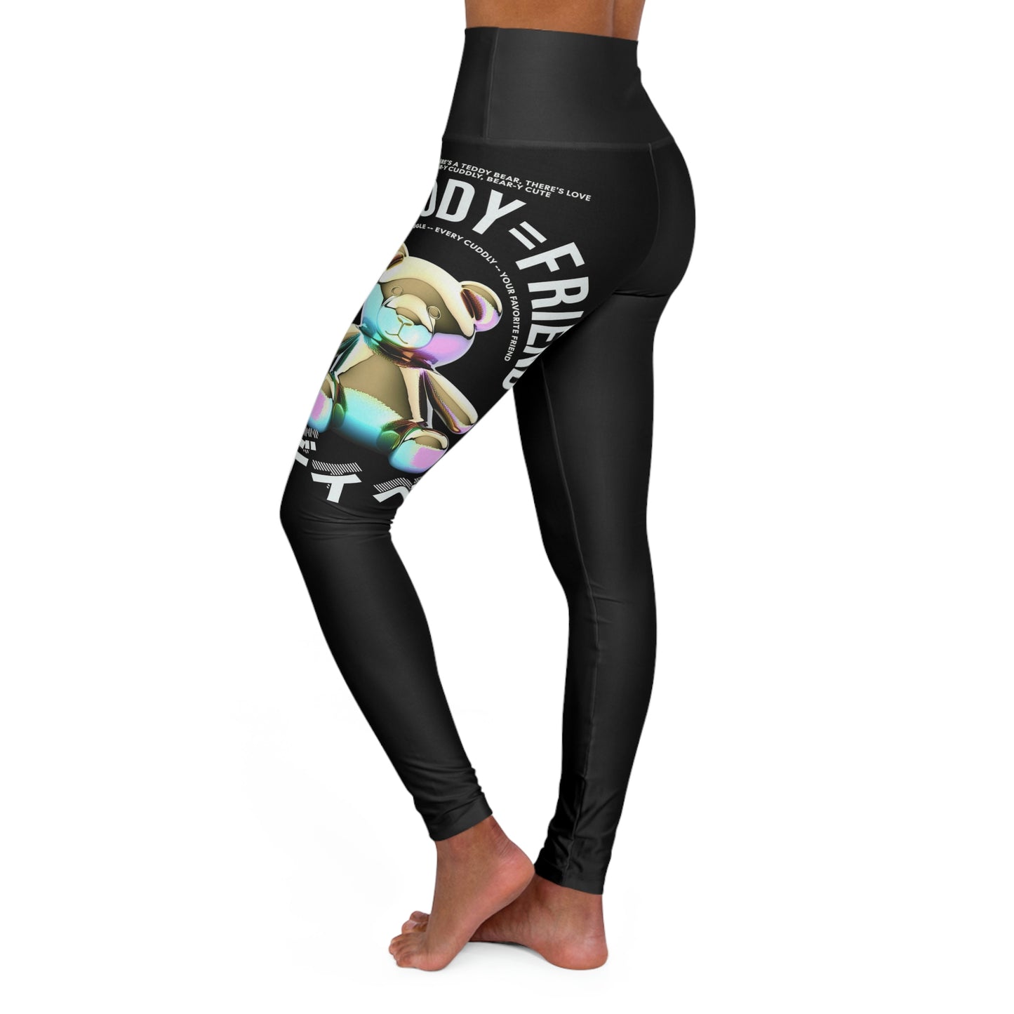 High Waisted Yoga Leggings (AOP)