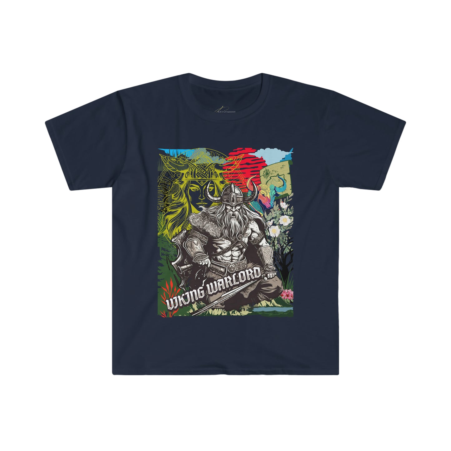 Unisex Softstyle T-Shirt Viking Warlord