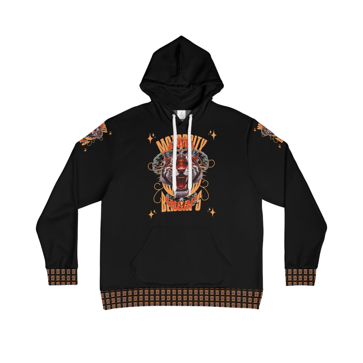 Men's Hoodie (AOP) MotorCity Bengal's