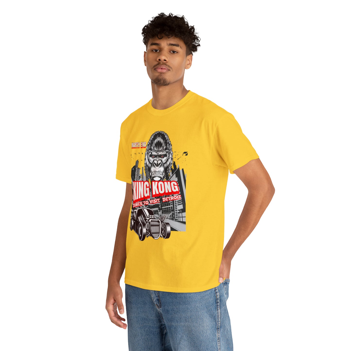 Unisex Heavy Cotton Tee NORTH END KONG