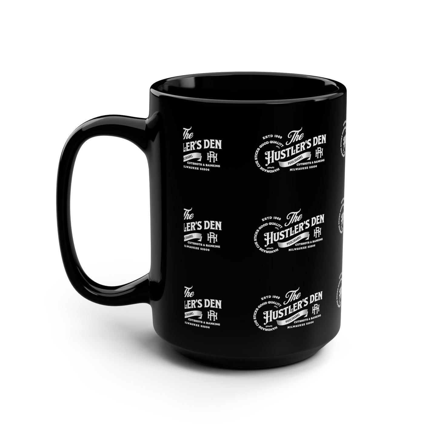 Black Mug, 15oz