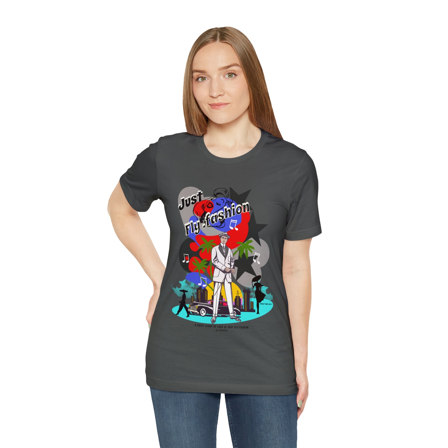 Unisex Jersey Short Sleeve Tee A GREAT STORY OF LOVE