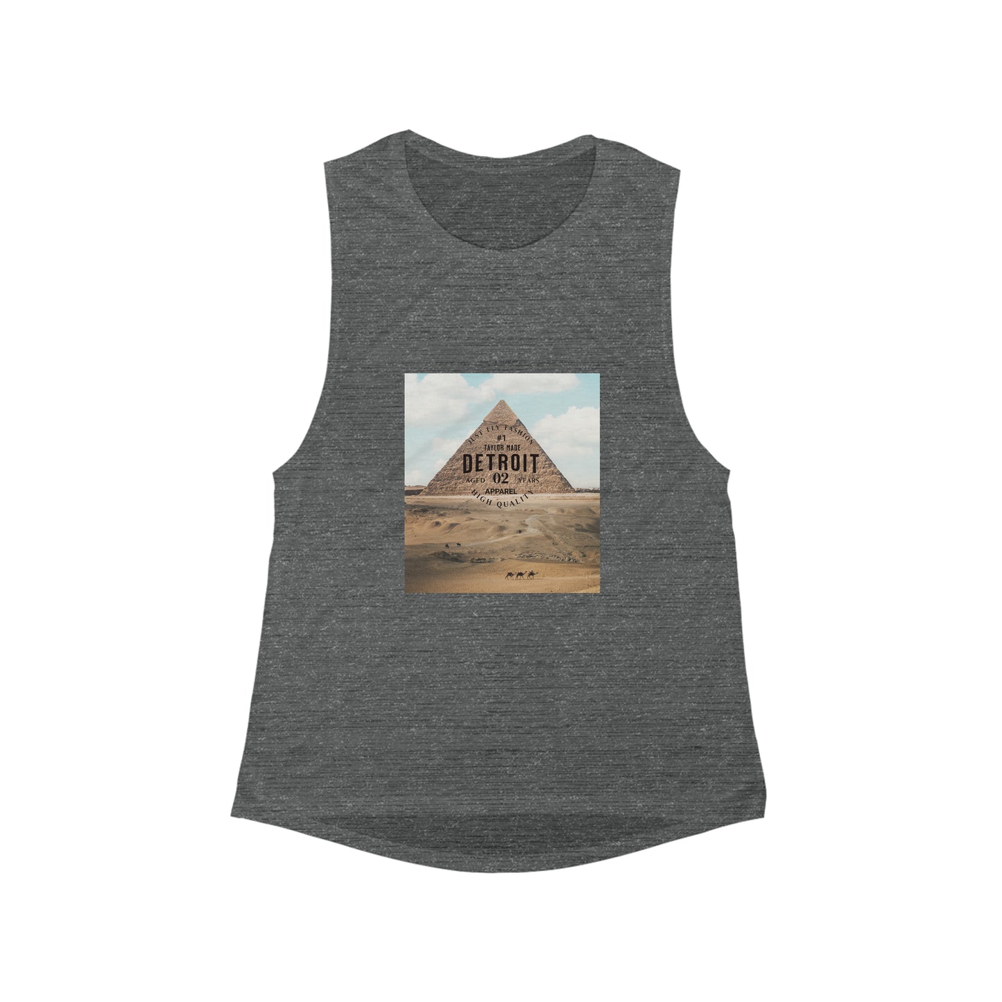 Women's Flowy Scoop Muscle Tank justflyfashion