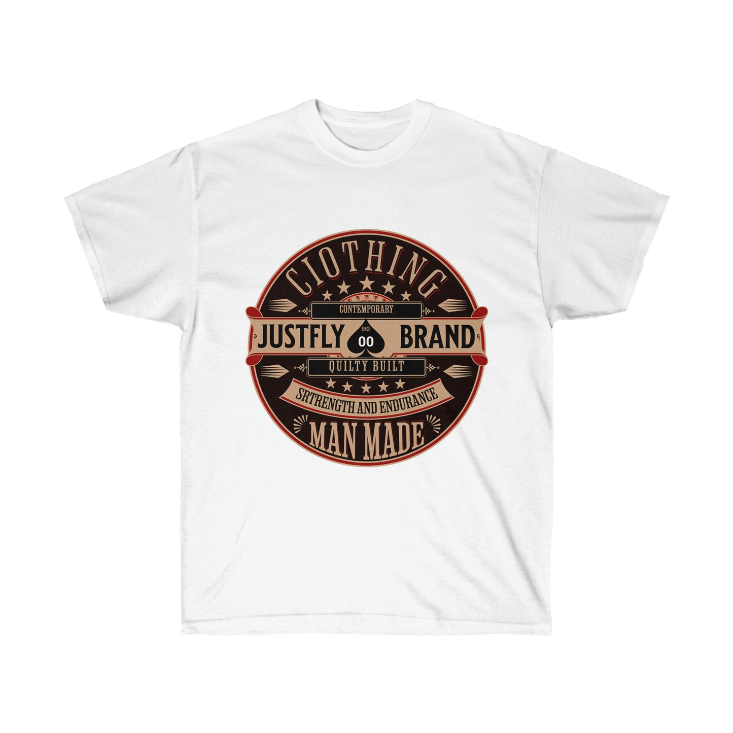 Unisex Ultra Cotton Tee Just Fly Brand