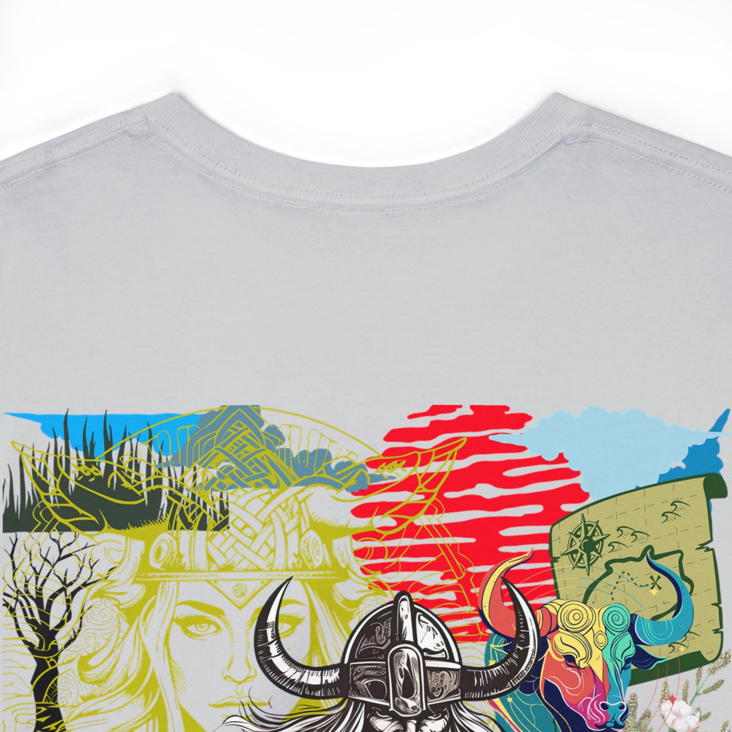 Unisex Heavy Cotton Tee  VIKING WARLORD