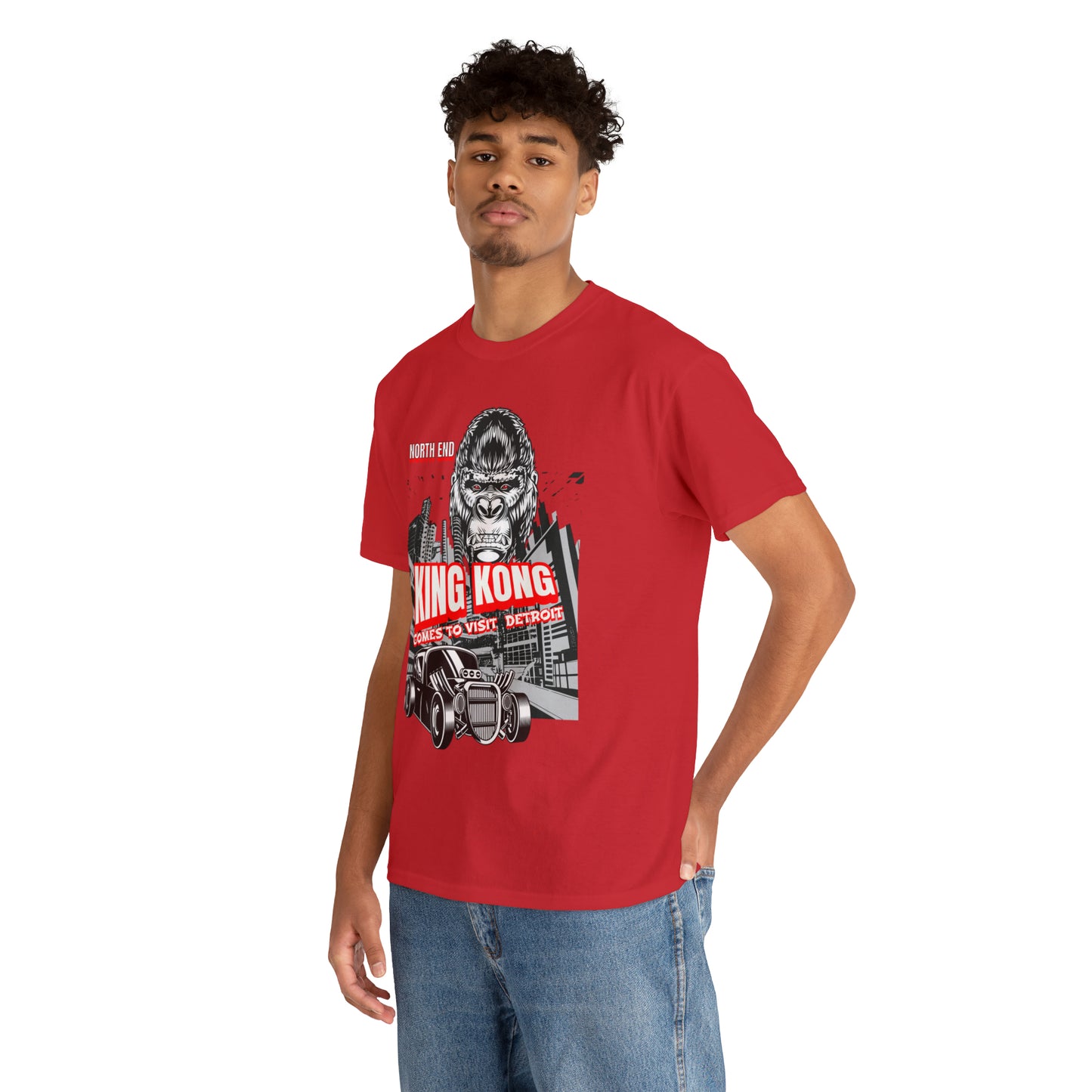 Unisex Heavy Cotton Tee NORTH END KONG