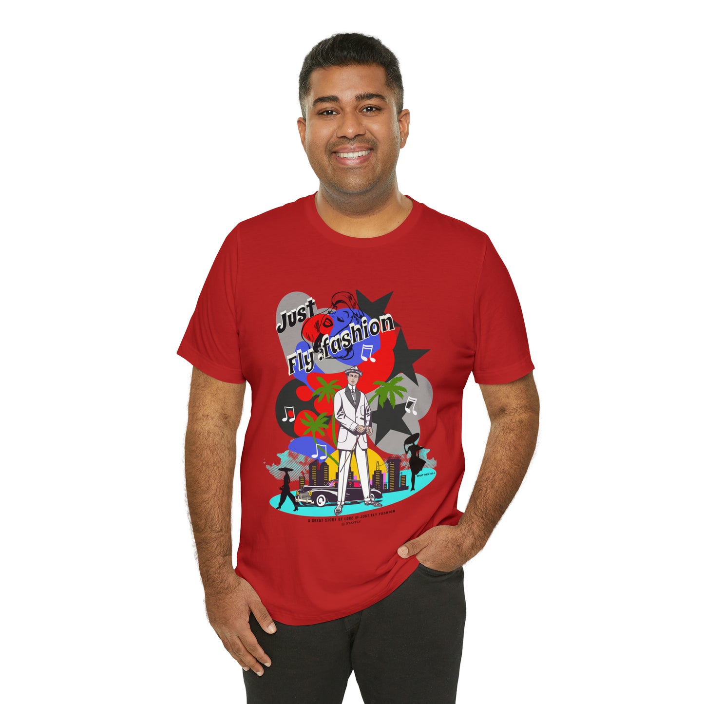 Unisex Jersey Short Sleeve Tee A GREAT STORY OF LOVE