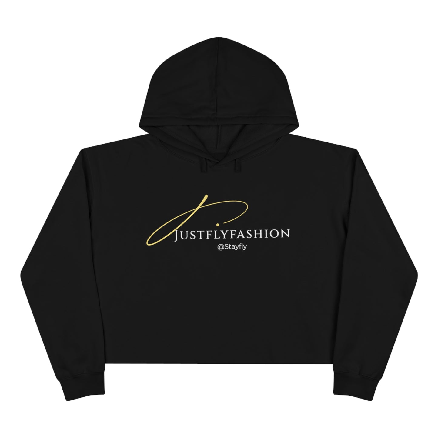 Crop Hoodie Just Fly Fashion