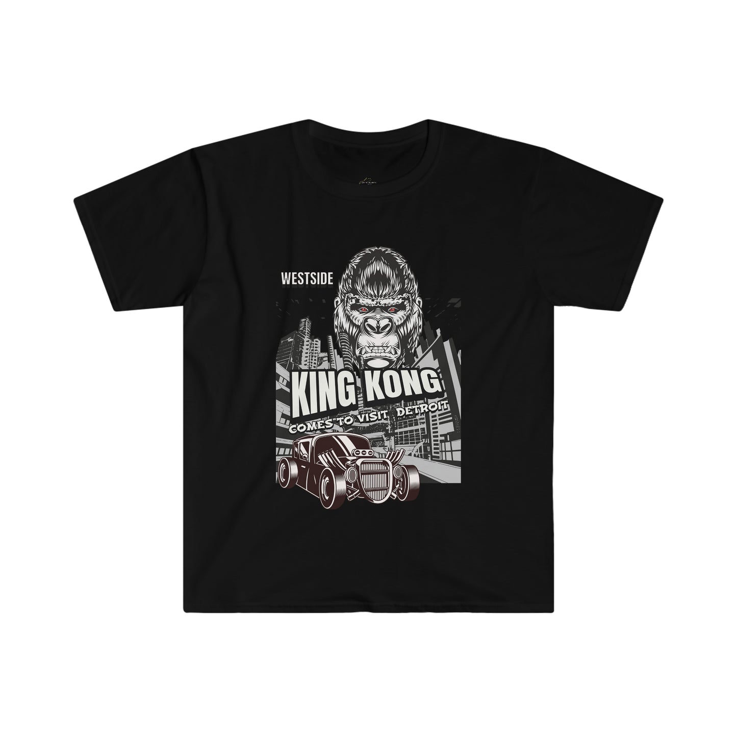 Unisex Softstyle T-Shirt KING KONG WHT