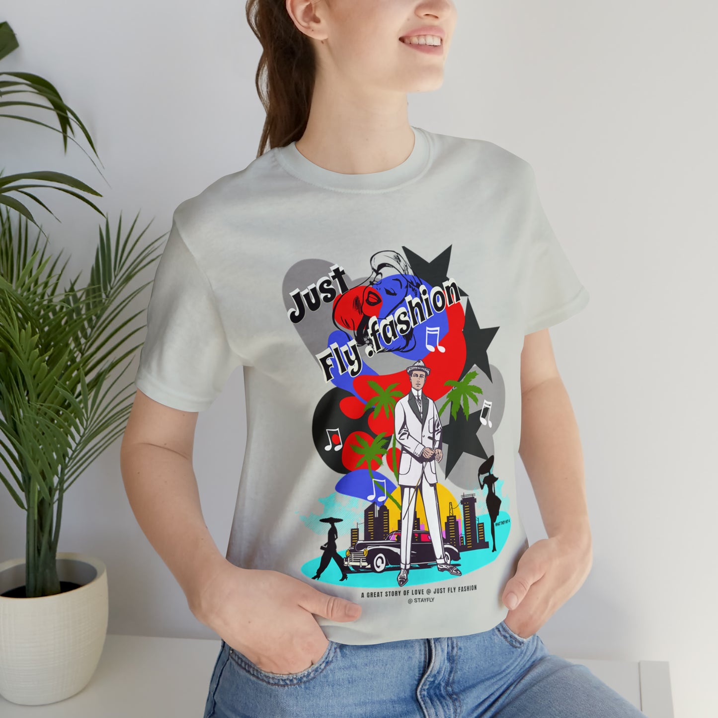 Unisex Jersey Short Sleeve Tee A GREAT STORY OF LOVE