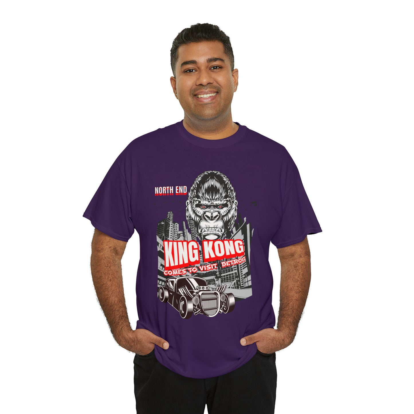 Unisex Heavy Cotton Tee NORTH END KONG