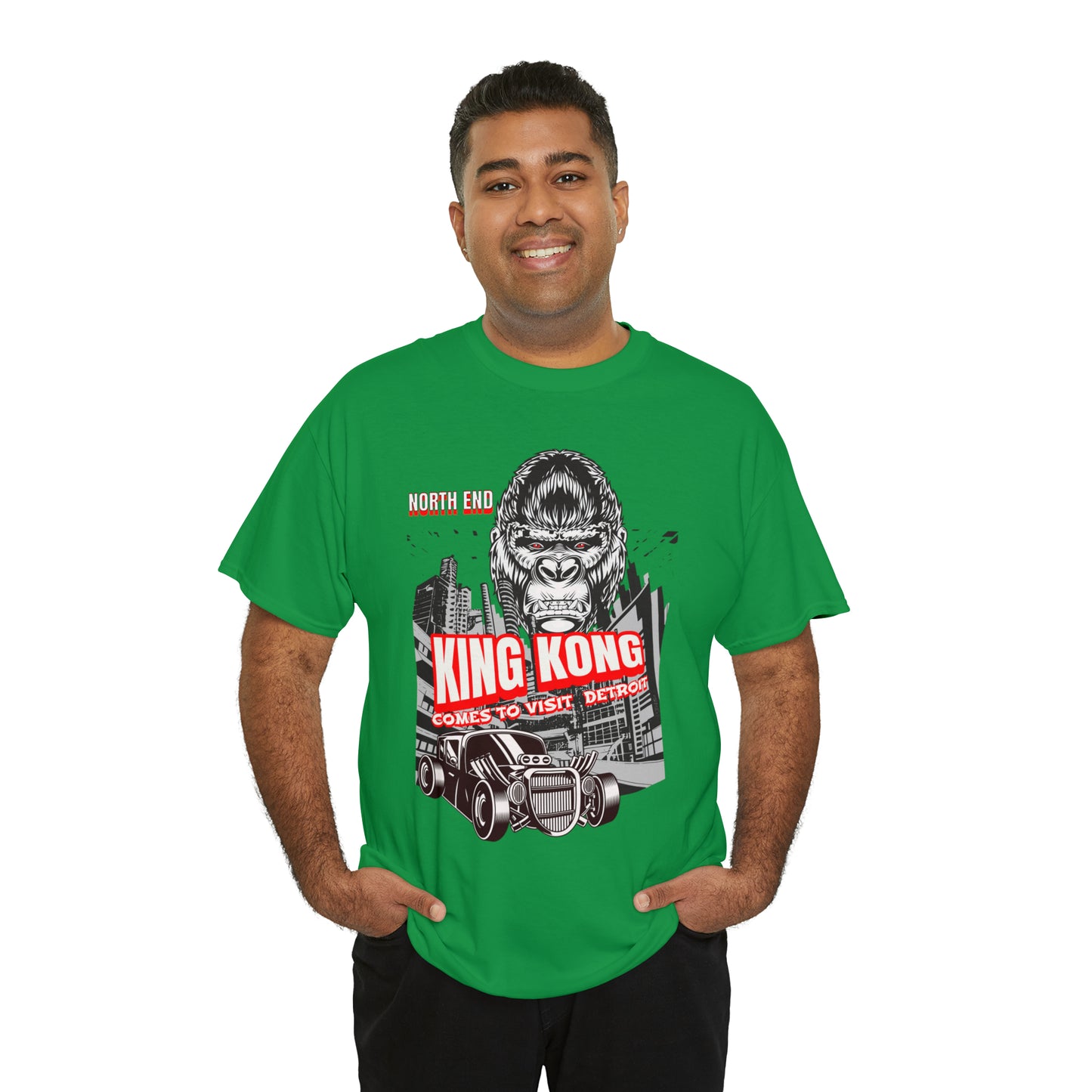 Unisex Heavy Cotton Tee NORTH END KONG
