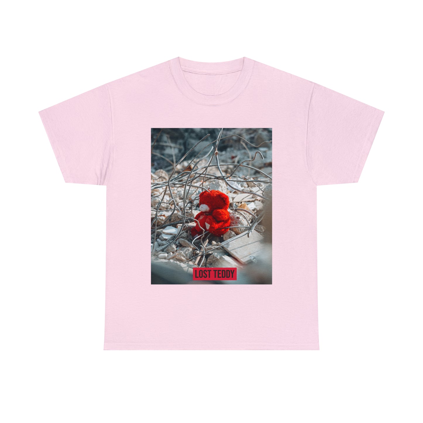 Unisex Heavy Cotton Tee Lost Teddy