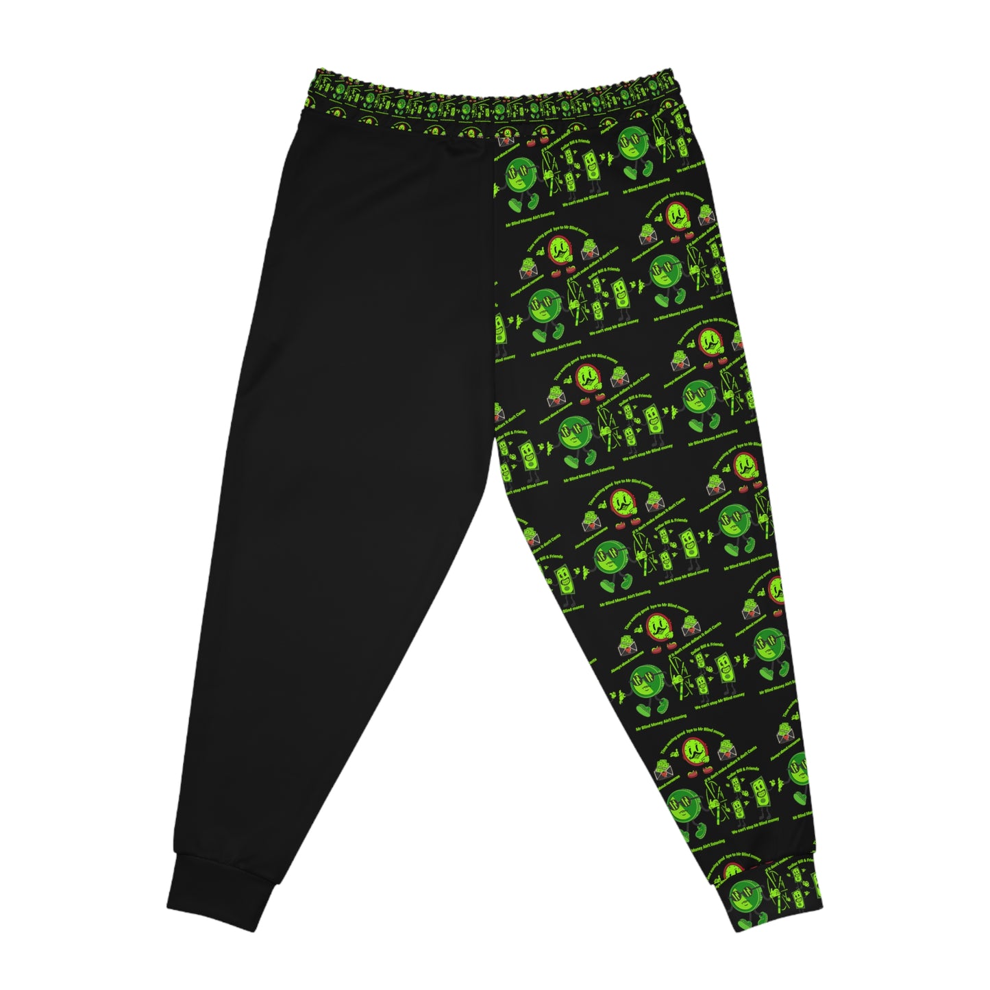 Athletic Joggers (AOP)Mr BlindMoney ,Mr Time ,Dollar Bill
