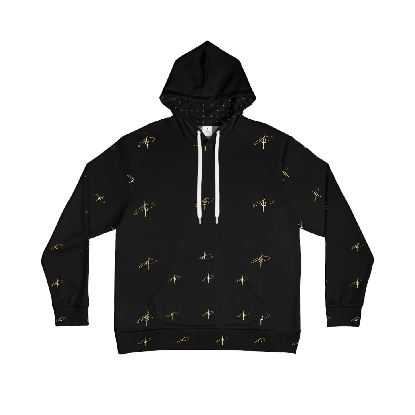 Men's Hoodie (AOP)White Sword Just Fly Fashion