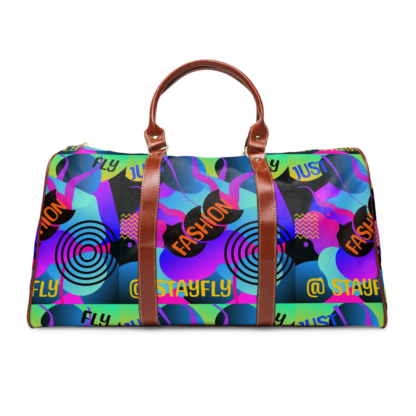 Waterproof Travel Bag Just Fly Fashion Pattern