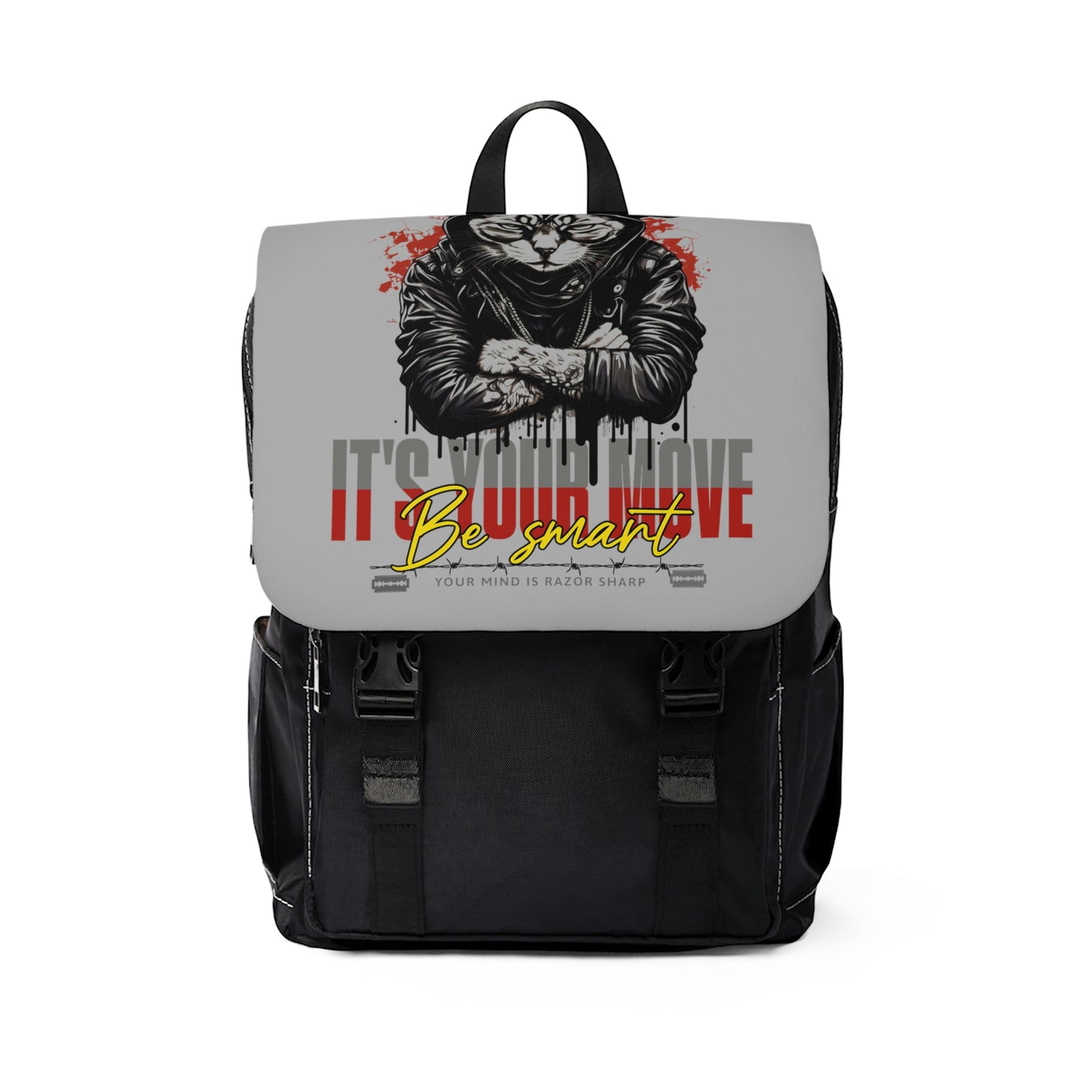 Unisex Casual Shoulder Backpack