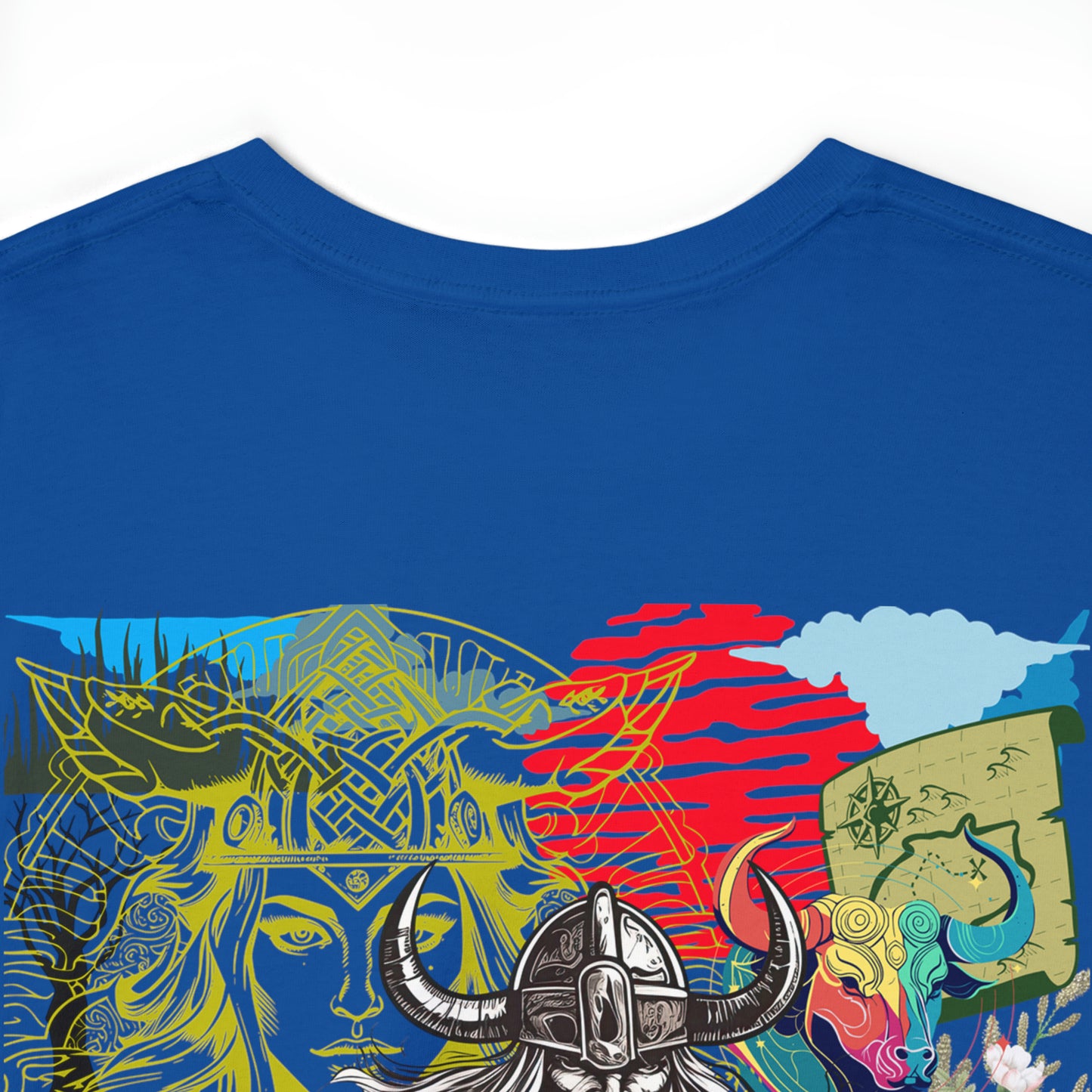 Unisex Heavy Cotton Tee  VIKING WARLORD