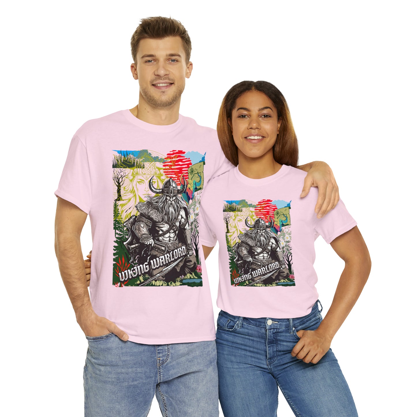 Unisex Heavy Cotton Tee  VIKING WARLORD