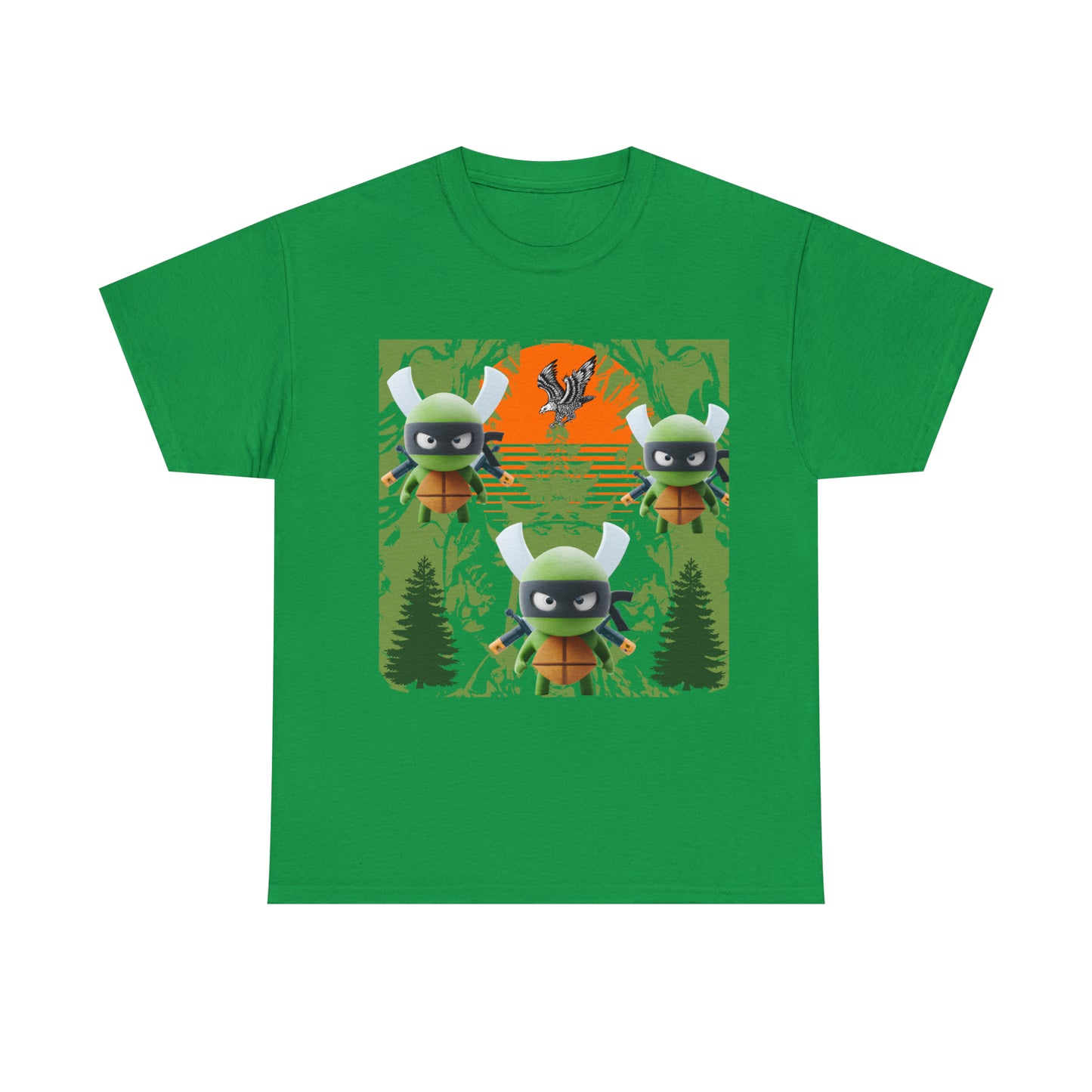 Unisex Heavy Cotton Tee The return of the three ninjas