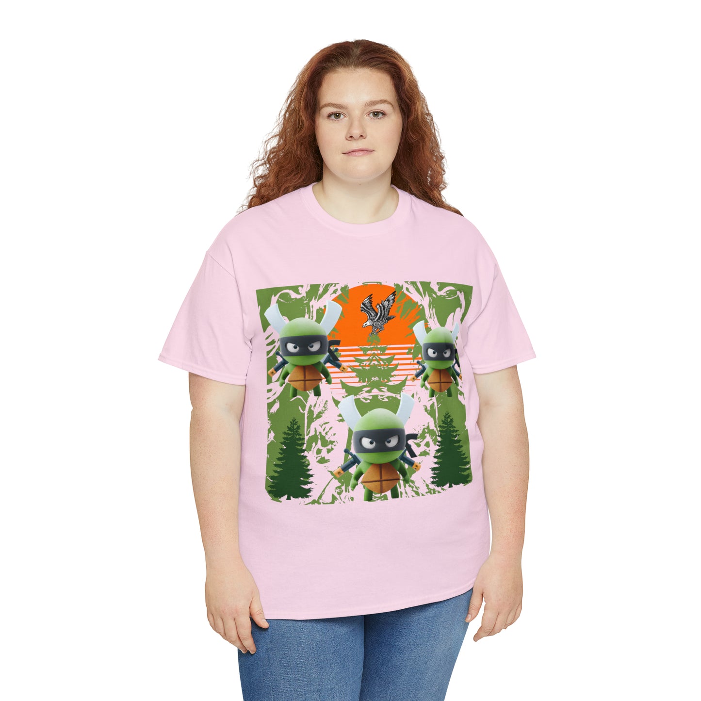 Unisex Heavy Cotton Tee The return of the three ninjas
